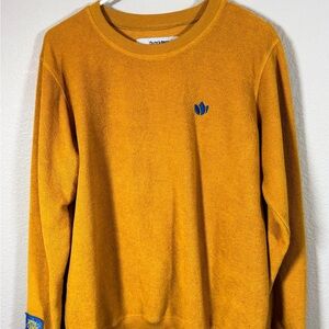 EUC Dutch Bros Men's Women’s Golden Crewneck Sweater Unisex Medium